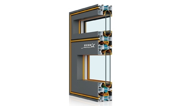 MYQ80 跳色系列隔热断桥内开窗