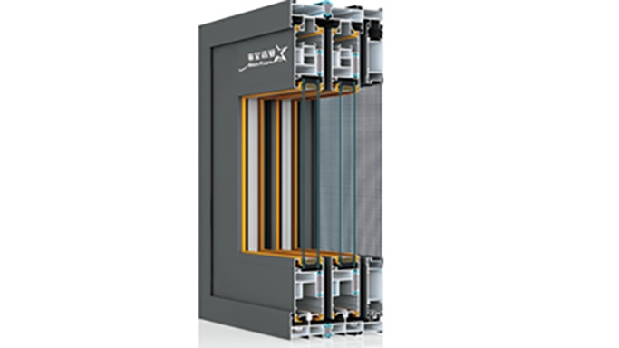 GR163系列三轨提升推拉门